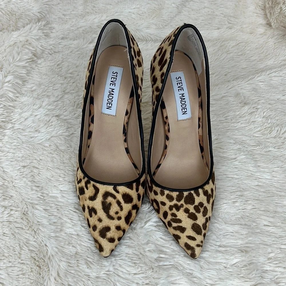 Steve Madden Daisie leopard print heels-5